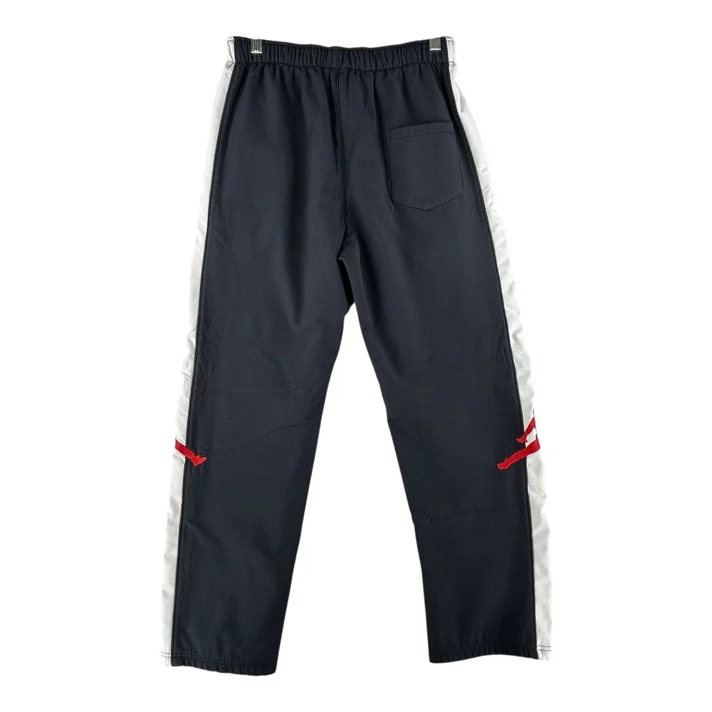 Nike Jordan Jumpman Track Pants Blue‎ White Side Red Leg Logo Youth Boys X-Large